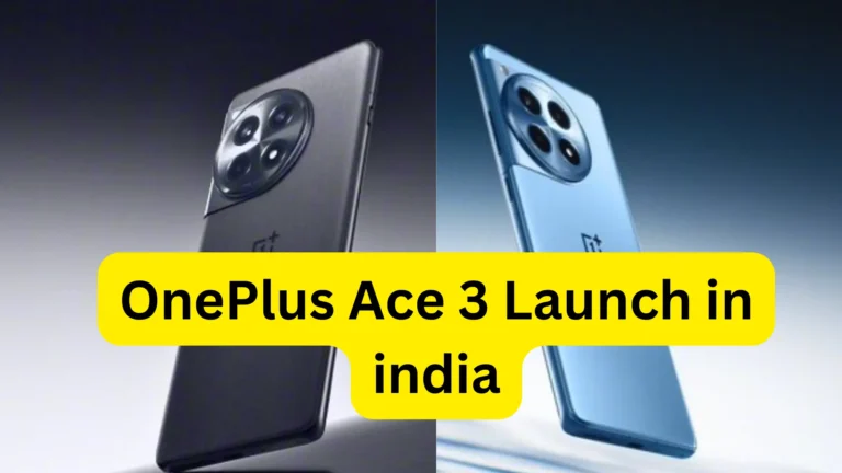 OnePlus Ace 3 Launch in india